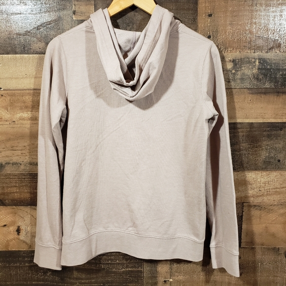 Volcom graphic hooded long sleeved sweatshirt woman's size small - Picture 2 of 8